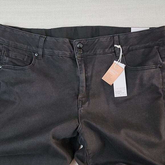 Lane Bryant high rise boot cut jeans black womens plus size 22 - Picture 4 of 7